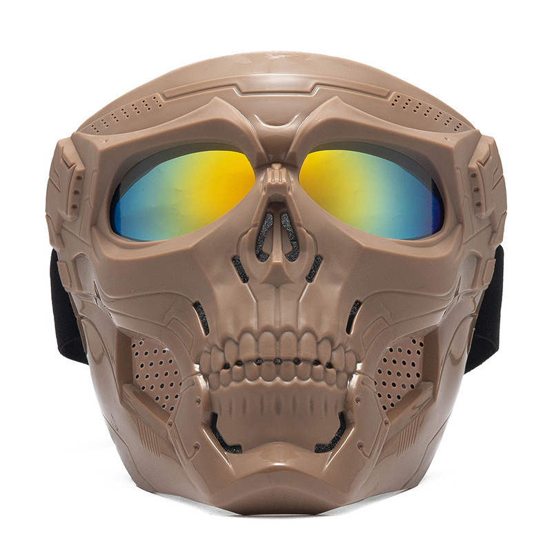 Picture of Off-Road Motorcycle Goggles Sports Cycling Harley Goggles Hood Motorcycle Cycling Goggles Tactical Helmet
