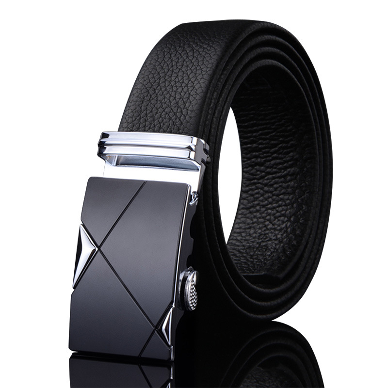 Picture of Men's Belt Leather High-end Automatic Buckle Casual Men's Cowhide Belt Men's Trousers Belt Men's Wholesale