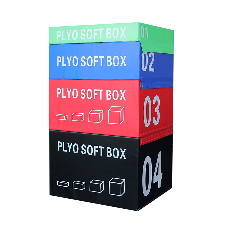 Picture of Jumping Box Soft Four-in-One Combination Jumping Box Fitness Jumping Box Children's Fitness Training Equipment Software Step Training