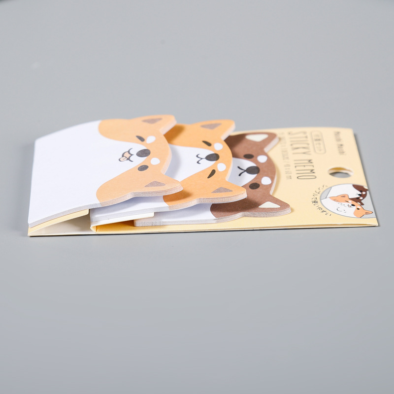 Picture of Creative Note Paper Cute Animal Special-Shaped Sticky Note Cartoon N Times Sticky Note Pad with Exquisite Logo