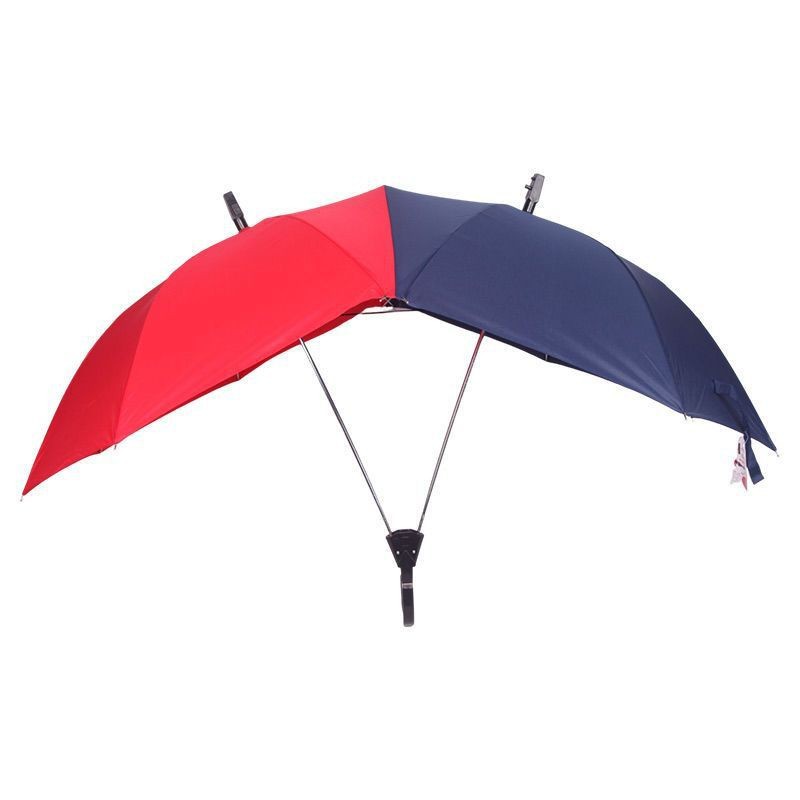 Picture of Cross-Border Popular Double Couple Umbrella One-Piece Automatic Sunny and Rainy Umbrella Creative Sun Protection Umbrella Large Double Parasol Wholesale