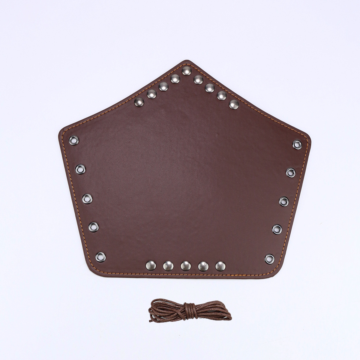 Picture of Cross-border Medieval Men's Leather Bracer Retro Punk Hand Guard Carnival cosplay Costume Accessories Arm Guard
