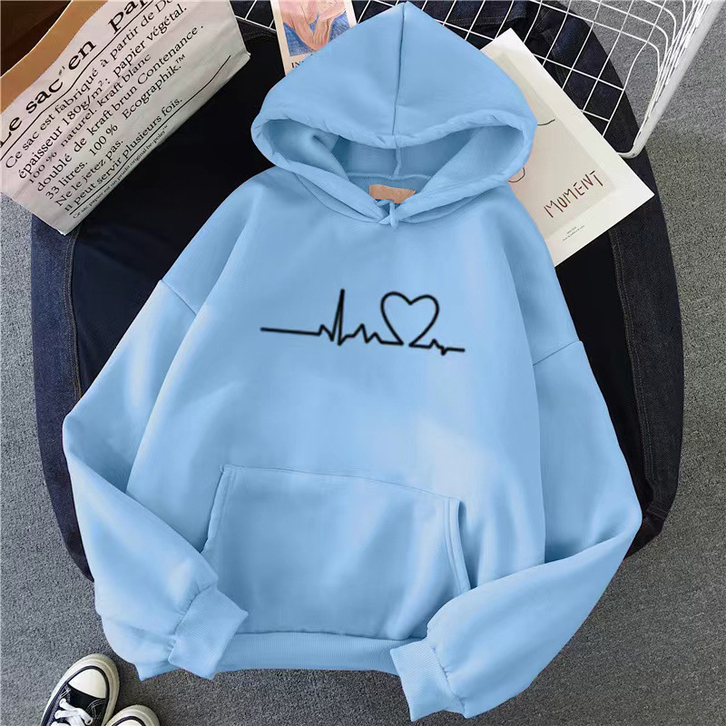 Picture of Cross-border Spring Casual Sweater Coat Women's Spring and Autumn Women's Clothing Early Spring fleece-lined Hooded Cardigan Spring New Women's Clothing