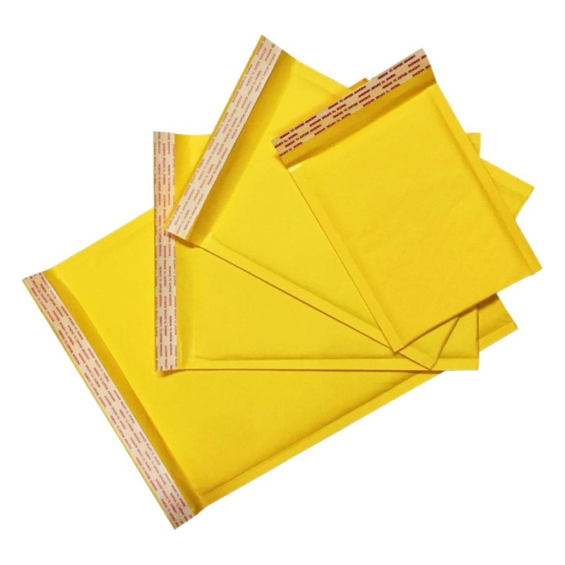 Bubble Envelope Bubble Packing Express Bag Yellow Packing Kraft Paper Bubble Bag Bubble Bag Envelope Bag