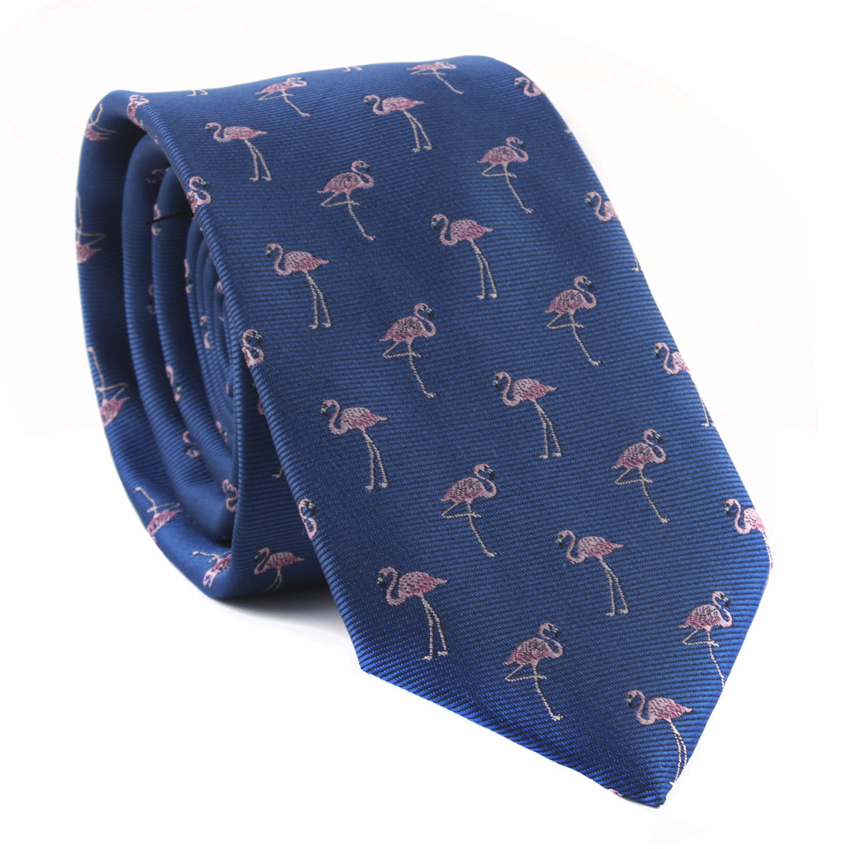Picture of Men's Tie Polyester Silk Yarn-Dyed Jacquard Animal Elephant Embroidered Casual Tie Cross-Border E-Commerce Spot Wholesale