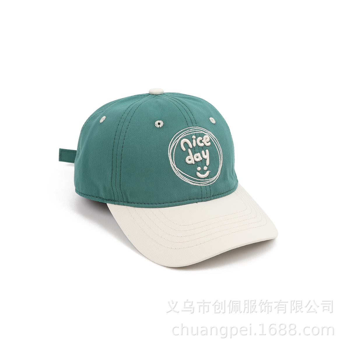 Picture of Chuangpei children's cap spring and summer handsome cap Macaron color matching children's baseball cap can be customized logo