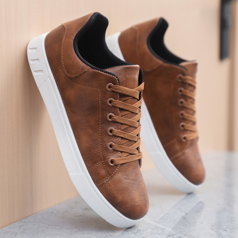 Picture of Cross-border 4748 yards spring white shoes Korean trendy white skate shoes casual sneakers fashion versatile casual shoes