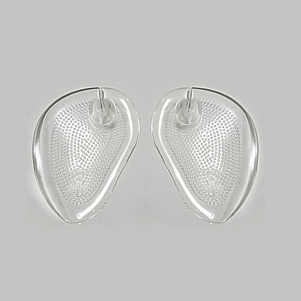 Picture of Silicone flip-flops flip-flops anti-pain slip-grinding front palm pad flip-flops pad transparent soft