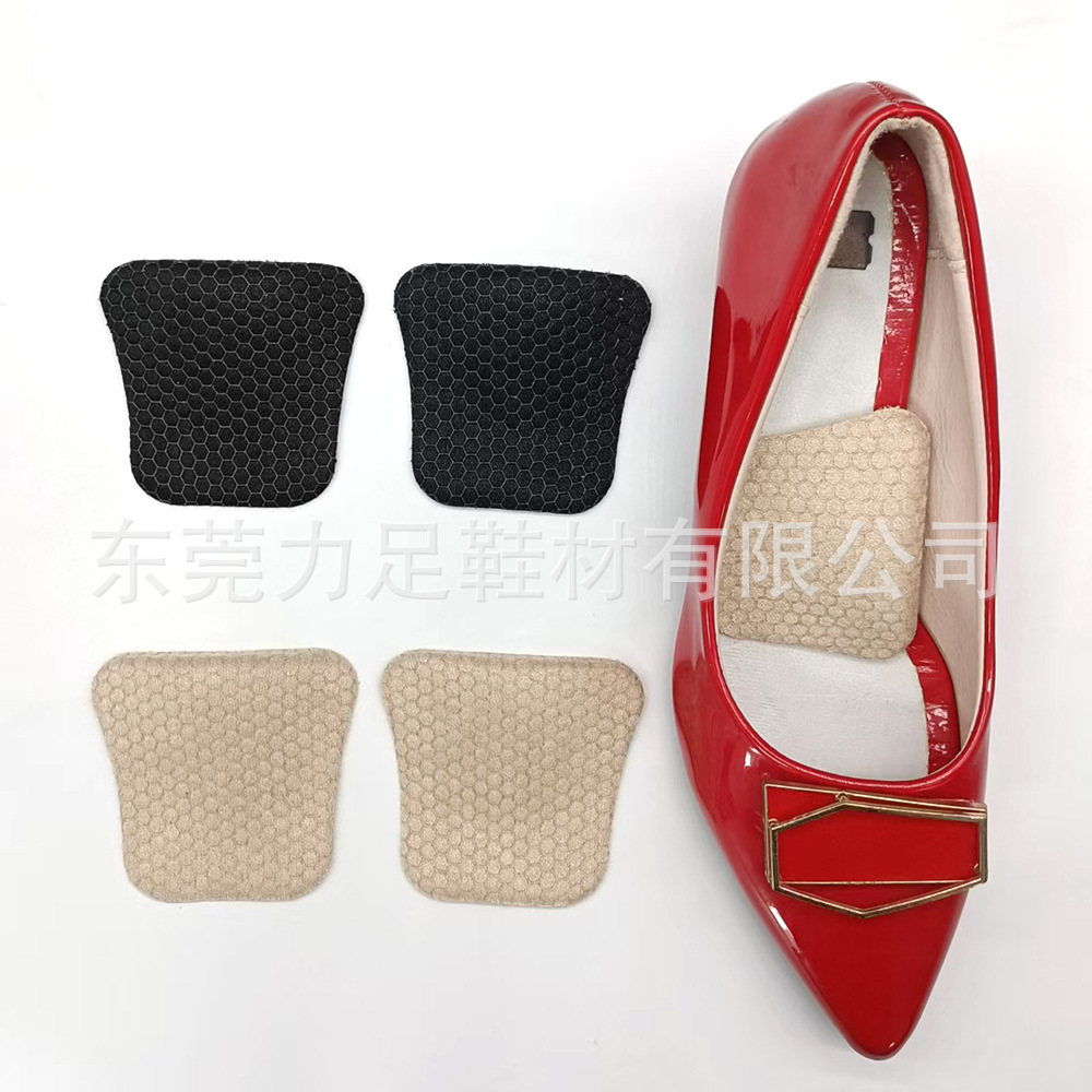 Honeycomb Cloth Arch Pad, Flat Foot Support, Sports Shock Absorption, Anti-Pain, Half-Size Insole, Corrective Arch Pad