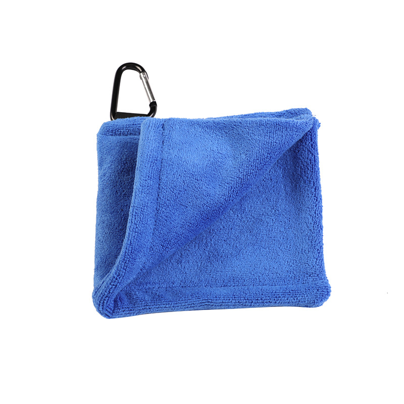Picture of Golf ball cleaning towel microfiber golf towel club towel thickened fleece-lined wipe