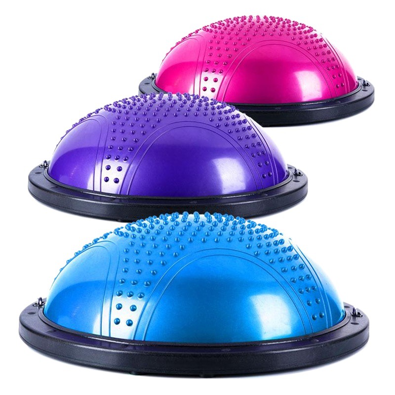 Picture of 58cm Massage Wave Speed Ball Yoga Hemisphere Yoga Ball Balance Hemisphere Pilates Fitness Hemisphere Bs Wave Speed Ball