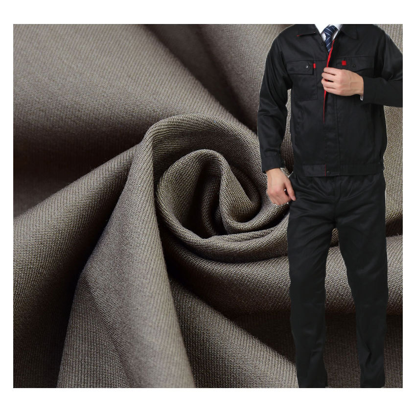 Spring and autumn high-density brocade cotton four-sided stretch twill fabric, wrinkle-resistant and breathable, suitable for business casual and professional pants
