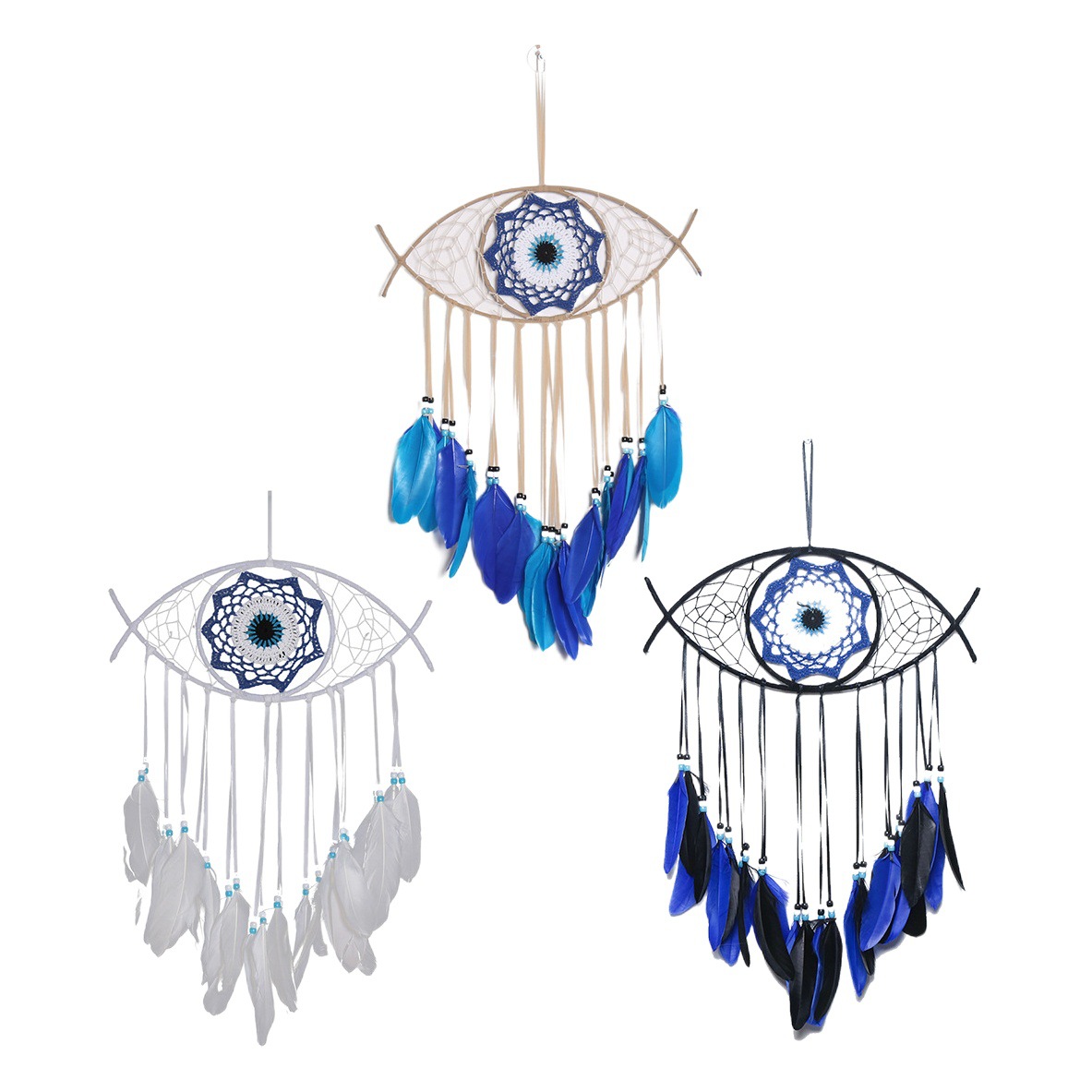 Devil's Eye dream catcher holiday gift home decoration wall hanging bedroom bedside wall decoration pendant dream catcher