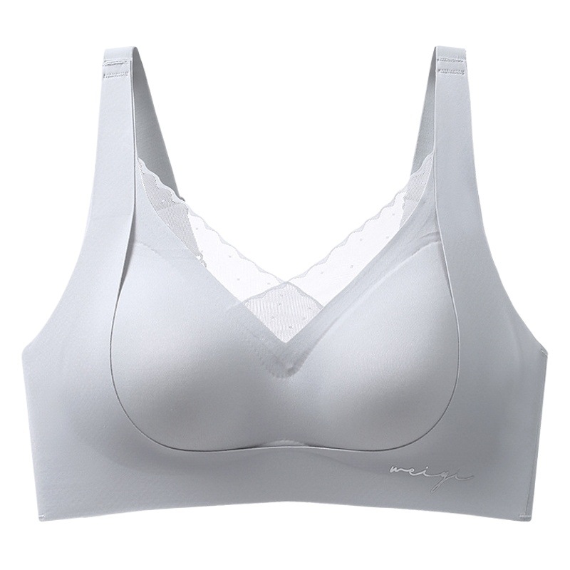 Antibacterial Latex Underwear for Women with Large Breasts, Minimizing the Appearance of Large Breasts, Gathering Side Breasts, Reducing Breast Size, Preventing Sagging, Sports Bra with Breast Pads