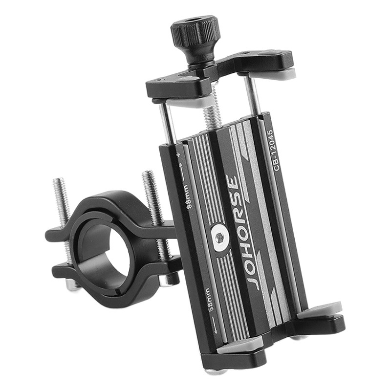 Road bicycle mobile phone bracket mountain bike electric car takeaway navigation mobile phone frame shockproof anti-shake riding equipment