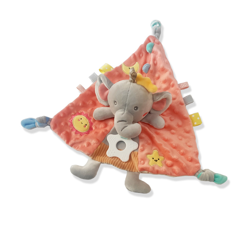 Picture of Baby early education puzzle anting towel bean label can be imported bite baby soothing sleeping doll manufacturers direct supply