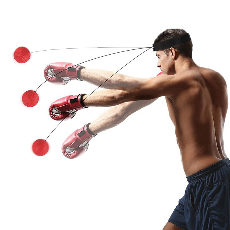 Picture of Head-Mounted Boxing Reaction Ball, Decompression Vent Ball, Magic Speed Ball, Adult and Kidsren Training, Fitness and Entertainment Home Use
