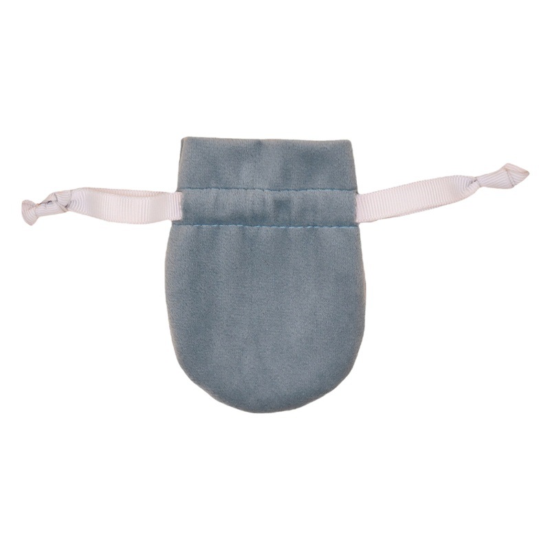 High-end flannel bag wholesale multi-color multi-size flannel jewelry bag ring wedding gift bag