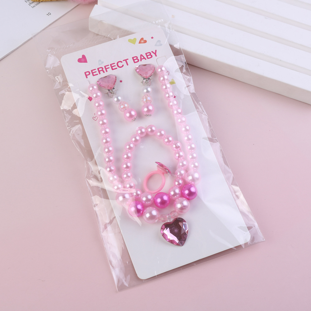 Picture of Children's Necklace Bracelet Set Unicorn Necklace Girls Baby Accessories Children's Necklace Children's Jewelry Wholesale
