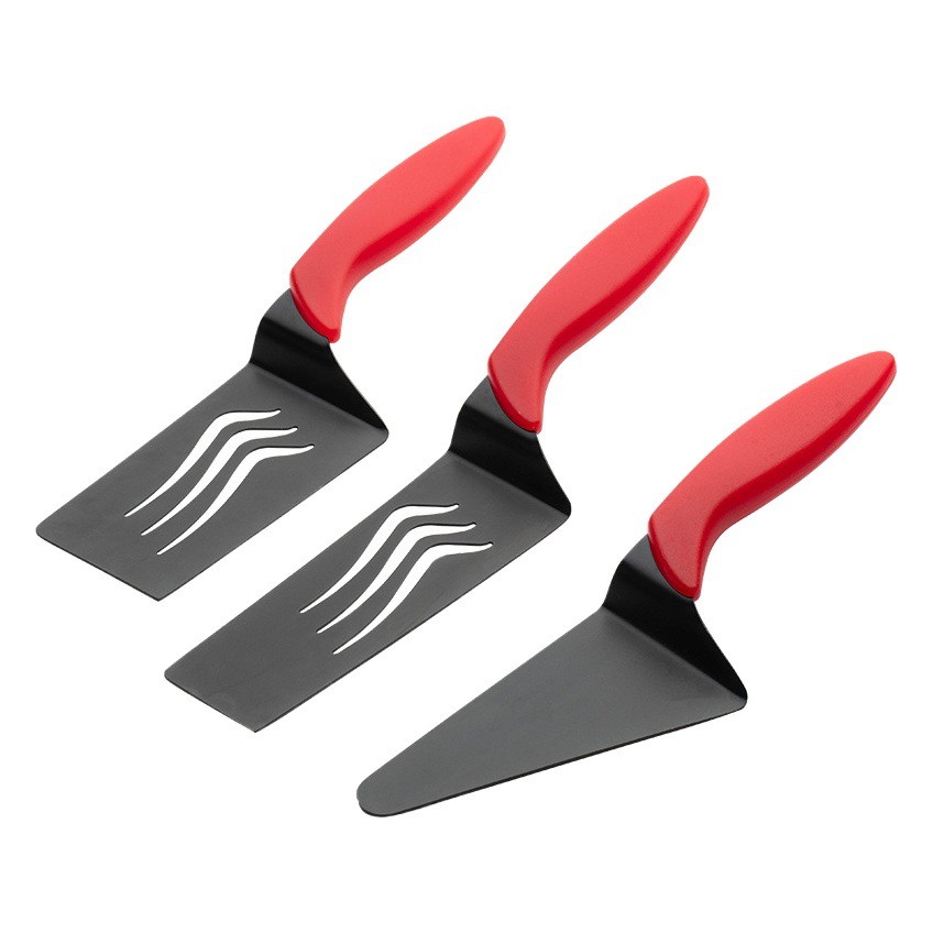 Picture of Cross-Border Stainless Steel Pizza Shovel Transfer Shovel Triangular Shovel Long Cooking Shovel Frying Shovel Baking Pizza Transfer Tool
