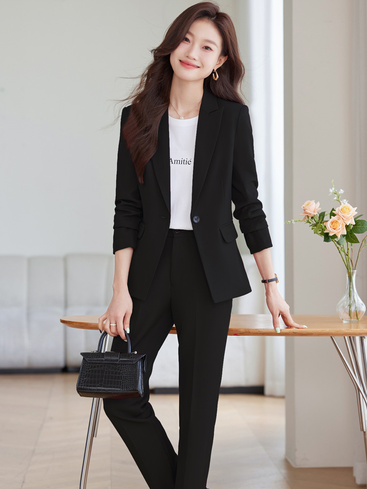 Picture of Advanced Suit suit Women 2024 New Interview Dress Business Wear Temperament Suit Jacket Overalls Spring and Autumn