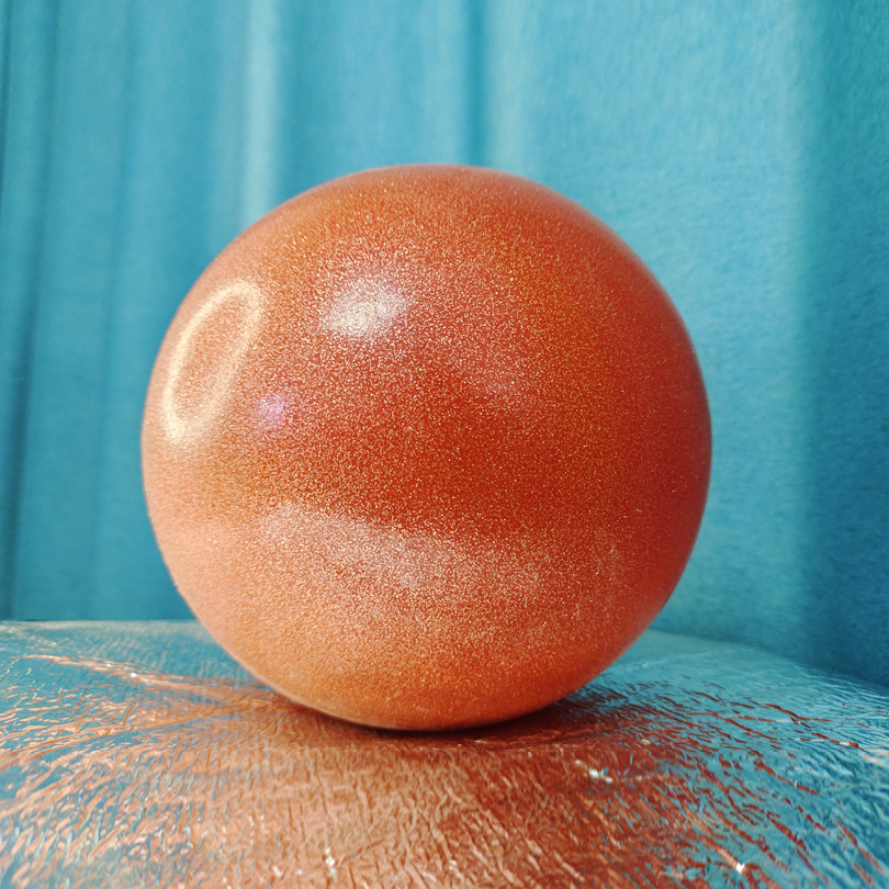 Picture of Rhythmic gymnastics ball dance female gymnastics props standard diameter 15cm -18cm rhythm fitness gymnastics five