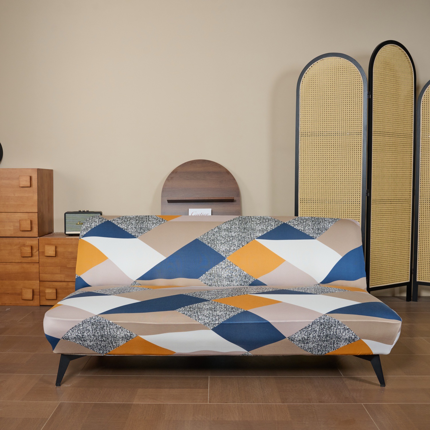 Cross-Border Special Folding Sofa Cover Universal All-Inclusive Universal Elastic Four-Season Armless Anti-Dust Sofa Cover