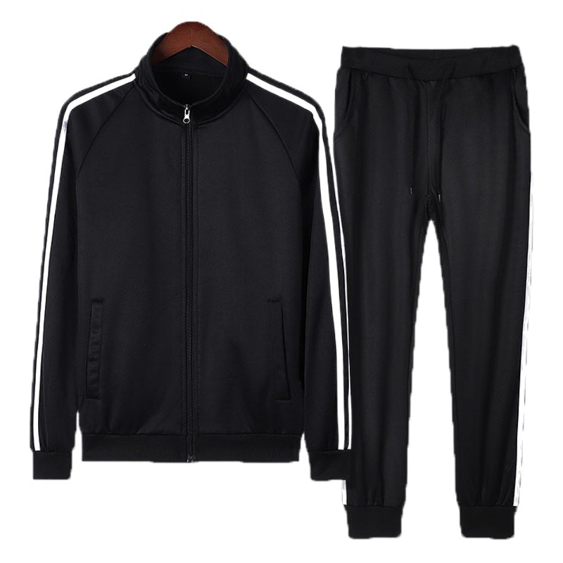 Spring and Autumn Couple Long Sleeve Sportswear Set Casual Long Sleeve Sweatshirt Trousers Sports Running Suit Two-Piece Set Wholesale