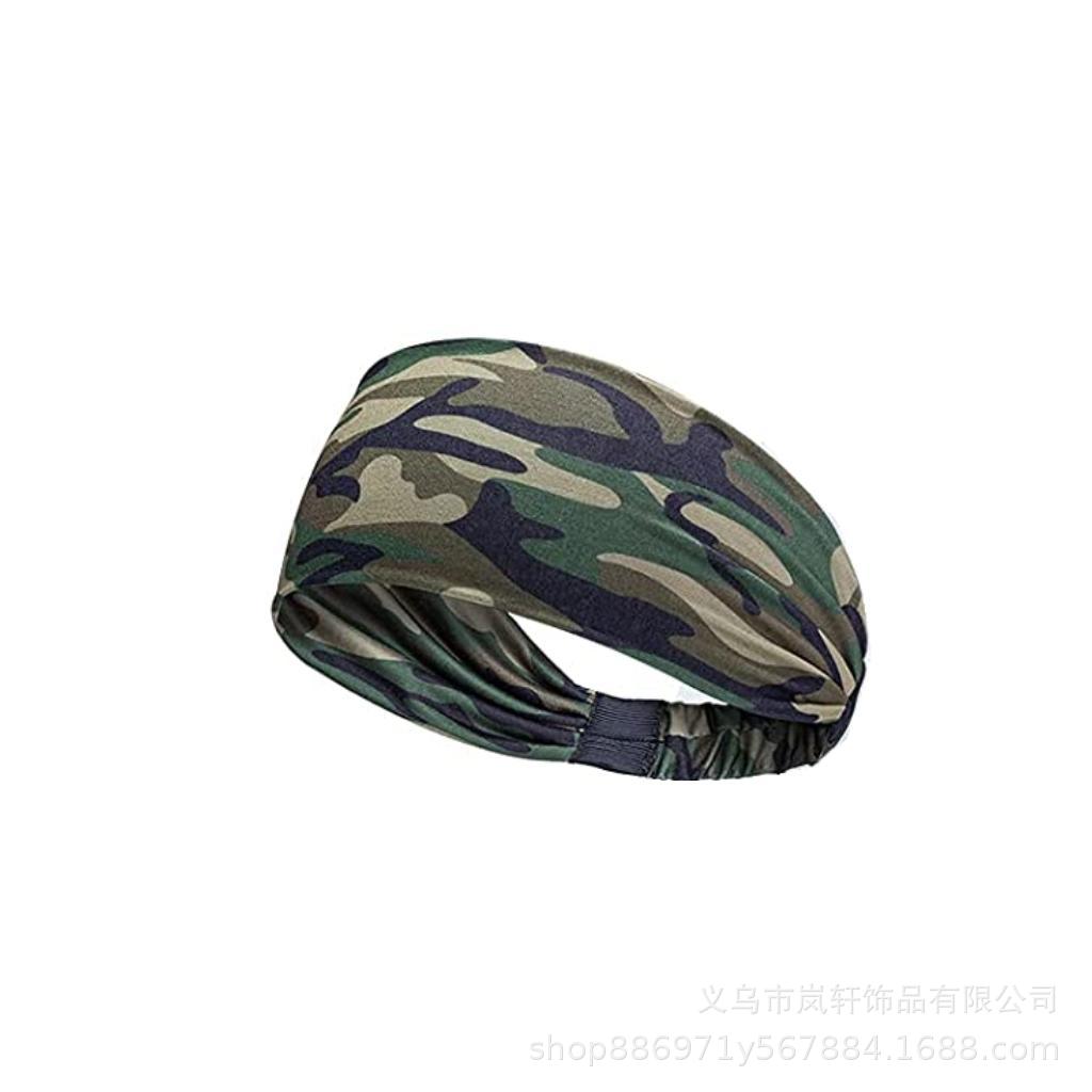 Picture of Sports Sweat-Absorbent Headband Running Fitness Forehead Protector Scarf Headband Headband New Basketball Men and Women Spring and Summer Sports Headband