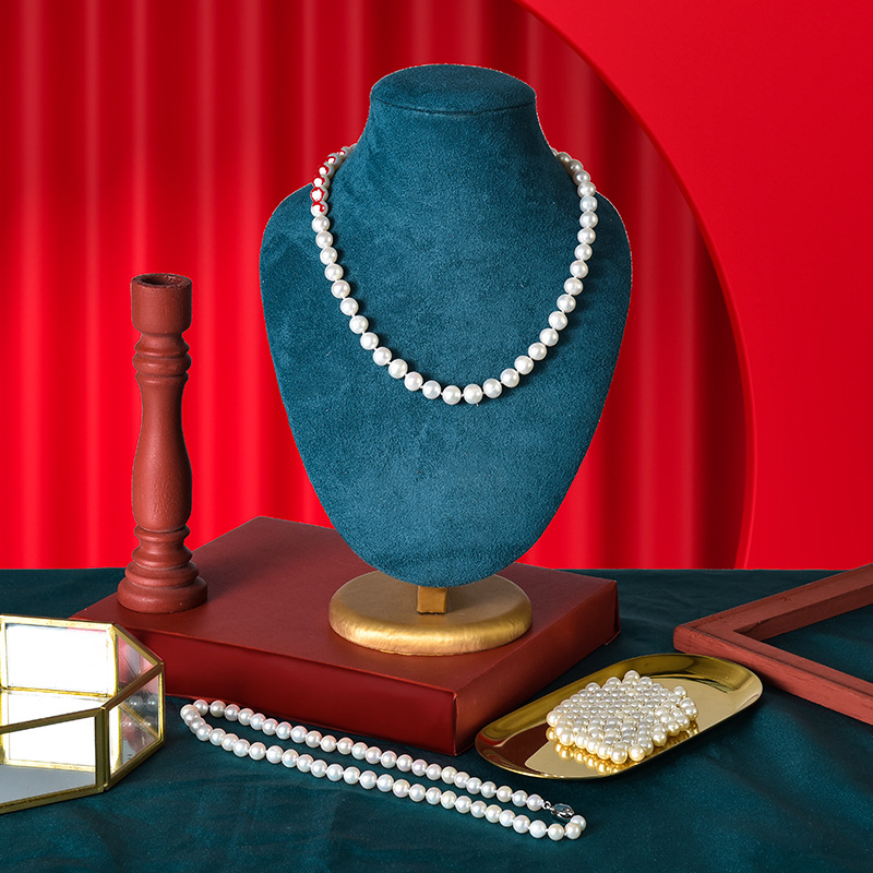 Picture of Natural Freshwater Pearl Necklace Women Send Mother Mother-in-law Wife Lover Mother's Day Gift Temperament Pearl Necklace
