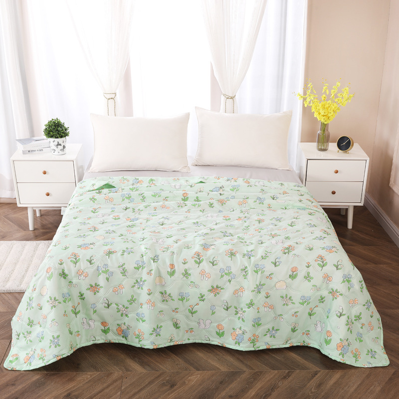Picture of Summer Company Event Sales Summer Quilt with Gift Box Air Conditioning Quilt Opening Promotion Gift Summer Cool Quilt Core Thin Quilt
