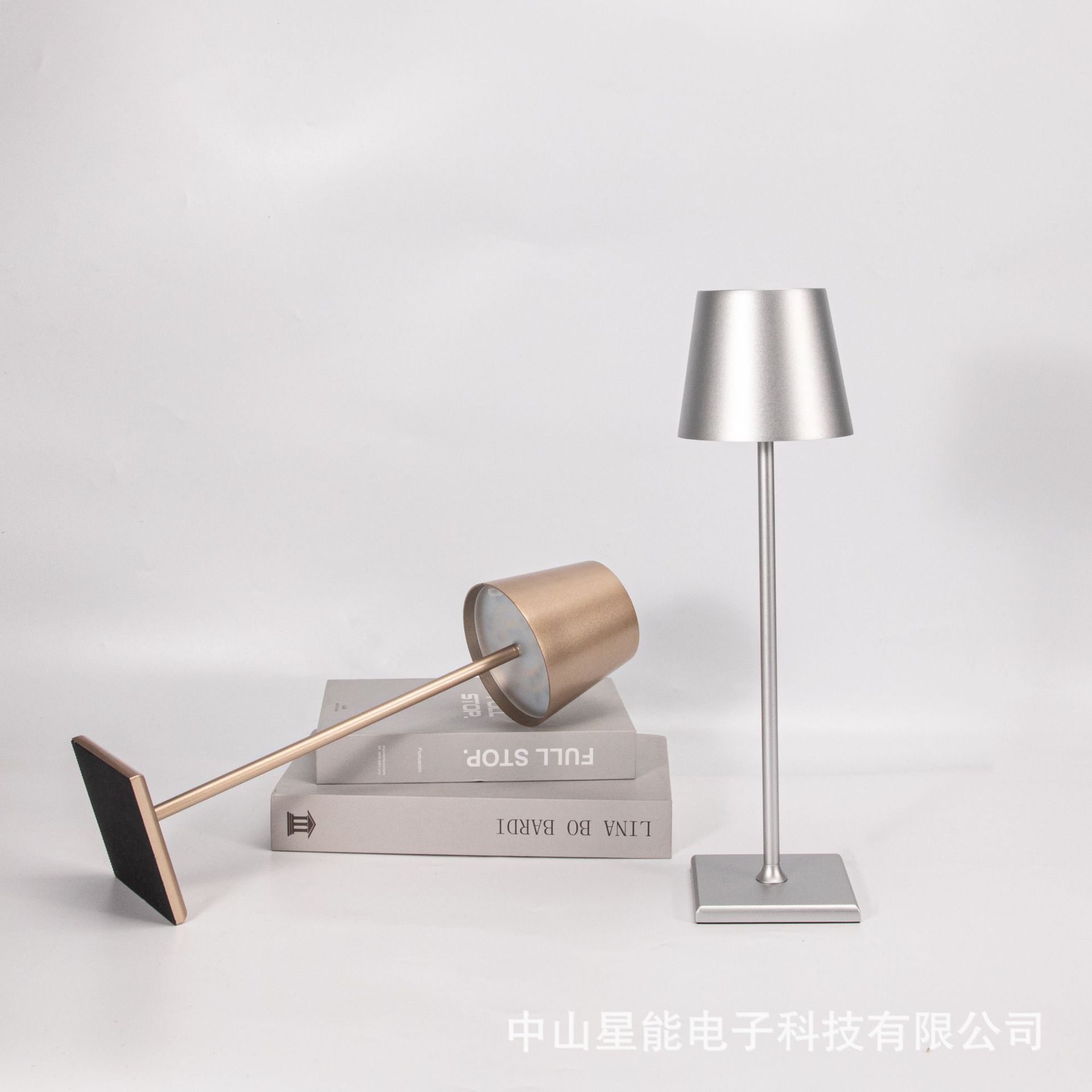 Picture of Nordic Cross-border Decorative Table Lamp Restaurant Cafe Bar Atmosphere Table Lamp Bedroom Bedside Rechargeable Table Lamp Nightlight