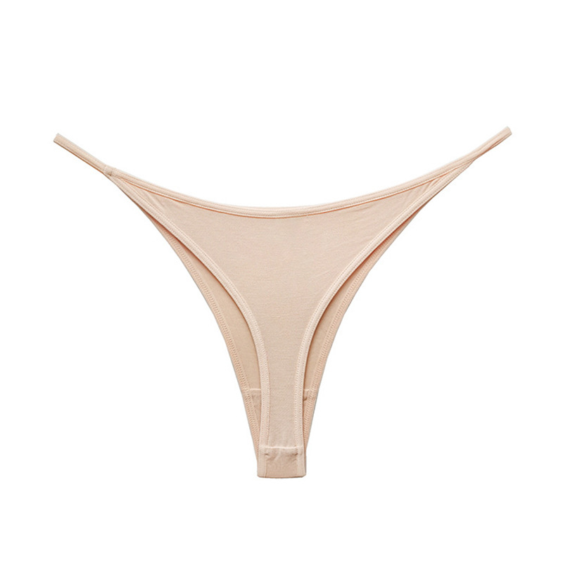 Picture of thong women bikini fashion fitness yoga modal sexy t pants cotton seamless women's underwear