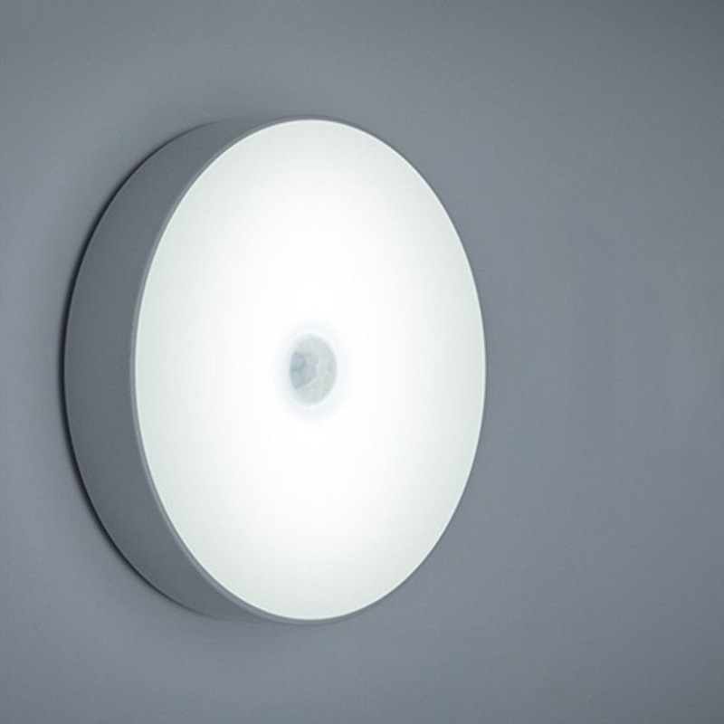 Led Intelligent Human Body Automatic Sensor Light USB Charging Night Light Wardrobe Cabinet Dormitory Corridor Bedroom Sensor Light