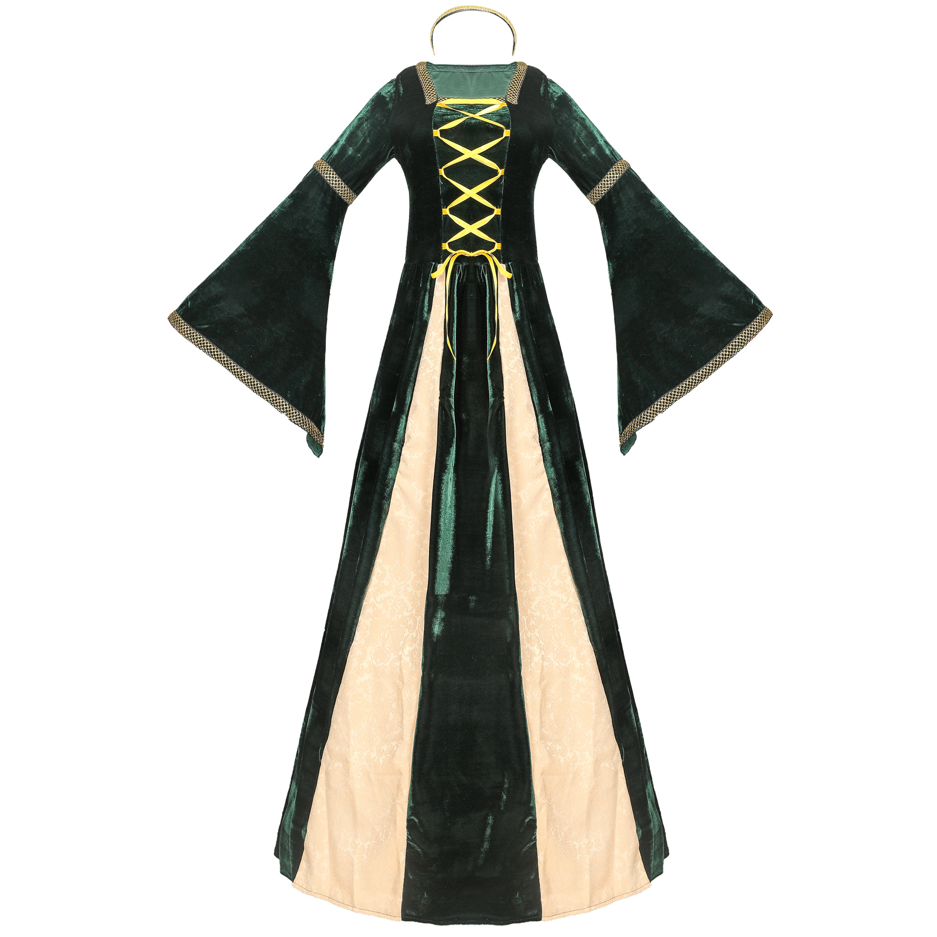 S-XXL Halloween Greek Court Princess Queen Costume Retro European Royal Drama Stage Drama Costume