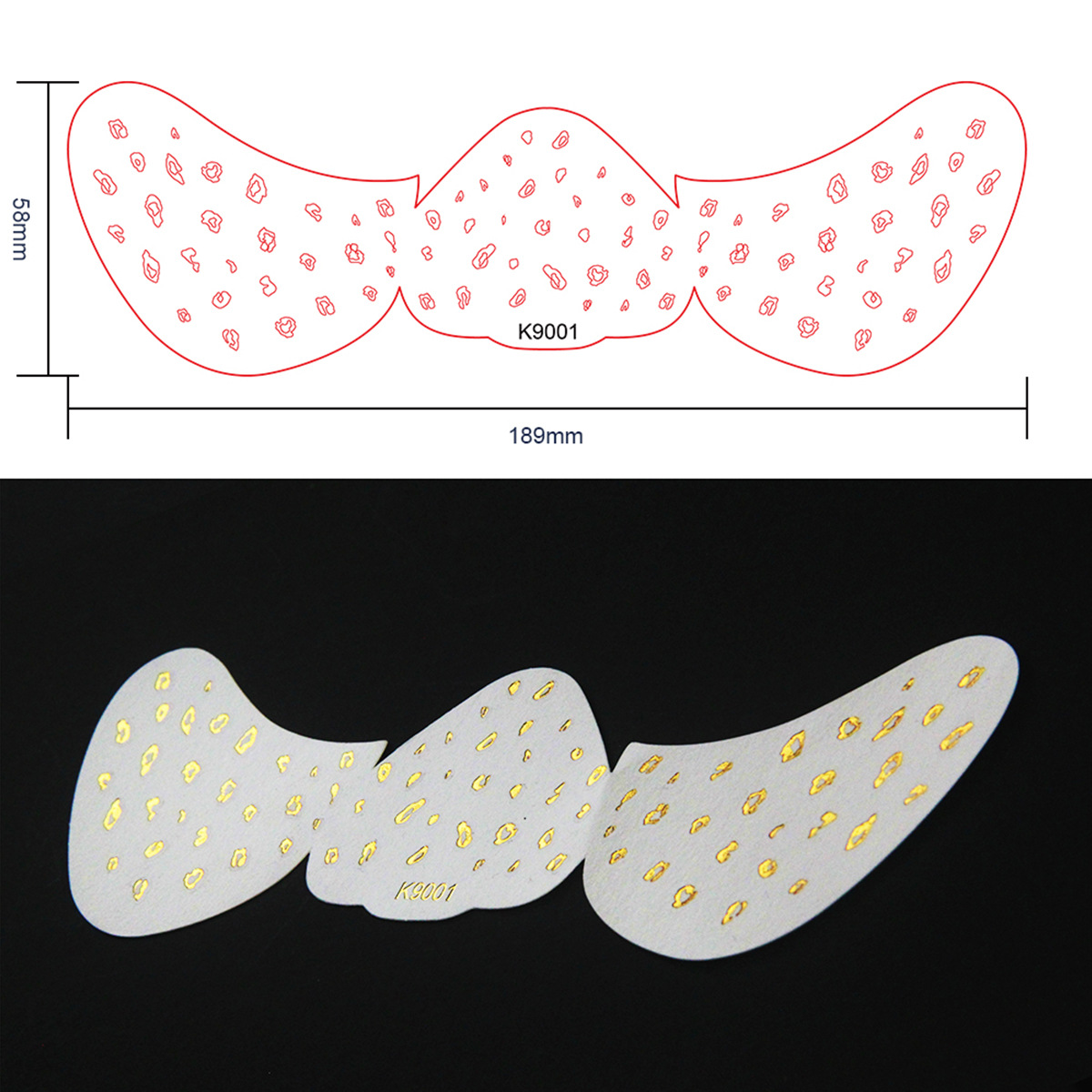 Picture of Special-shaped bronzing freckles stickers face makeup stickers tattoo stickers Freckle sticker