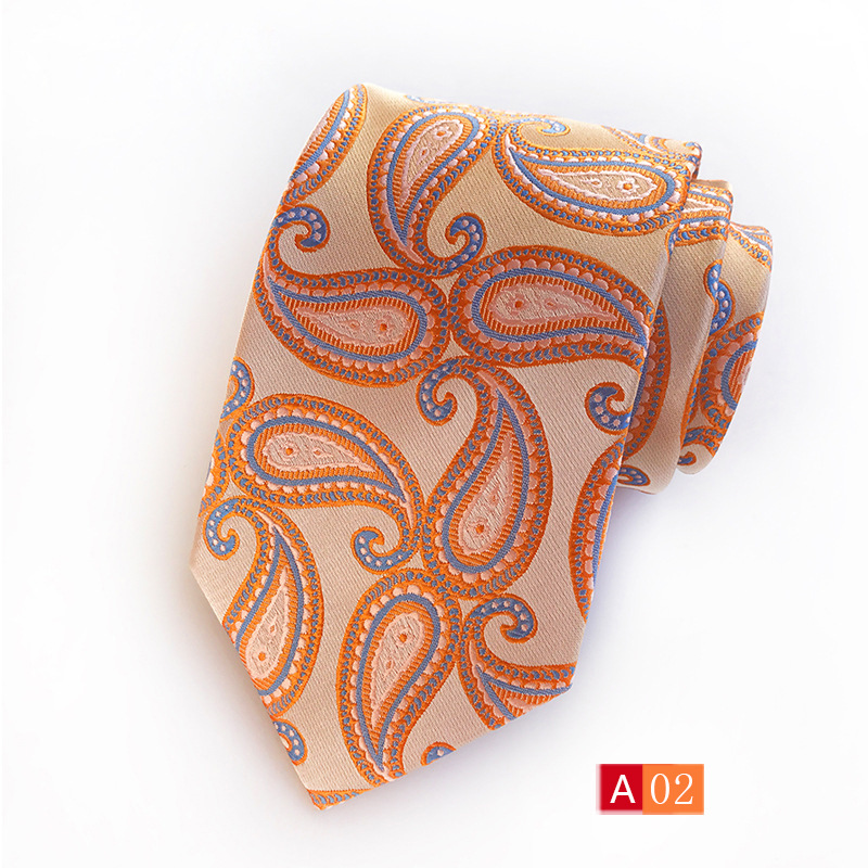 Picture of Source Factory Hot Jacquard Fabric Tie Men's Dress Business Suit Accessories Tie Wholesale