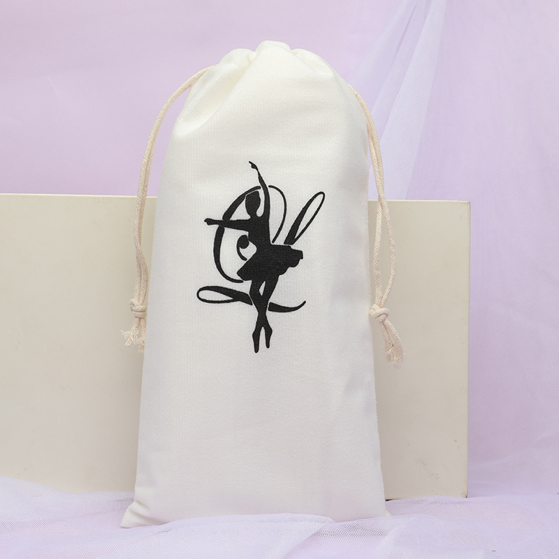 Picture of Cross-Border Export Dance Shoe Storage Bag Ballet Shoes Soft-Soled Shoes Satin Practice Shoe Bag Logo Shoe Bag