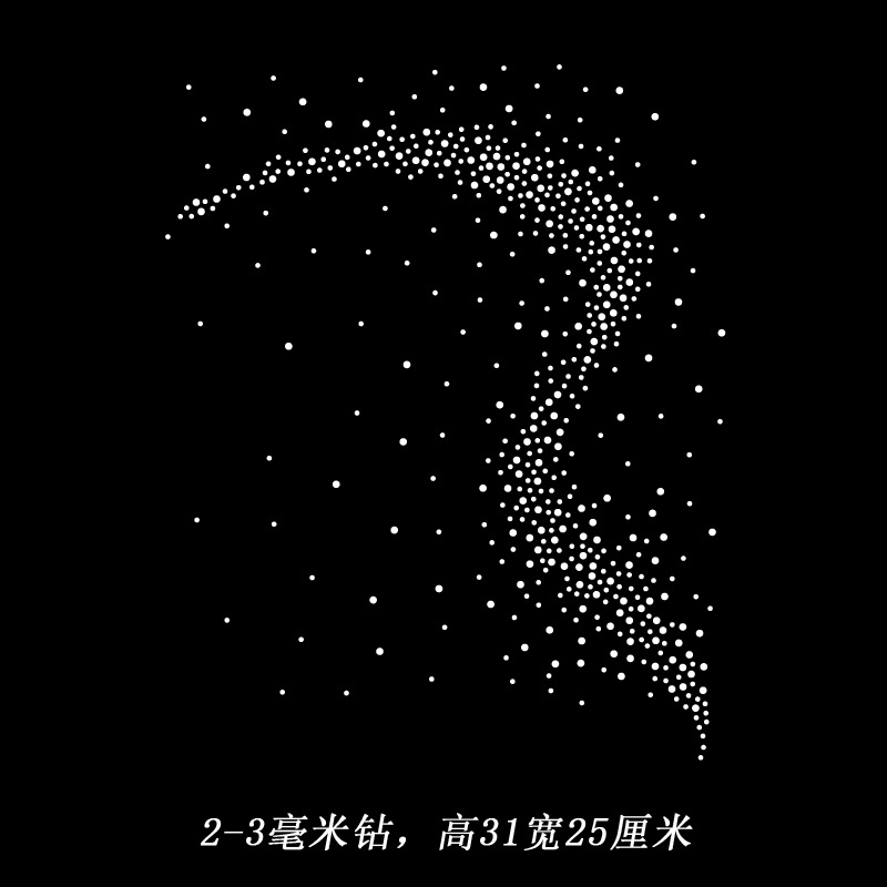 Hot drill pattern wholesale lace hot figure T-shirt sweater long short sleeve wool sweater pants decorative rhinestone diy