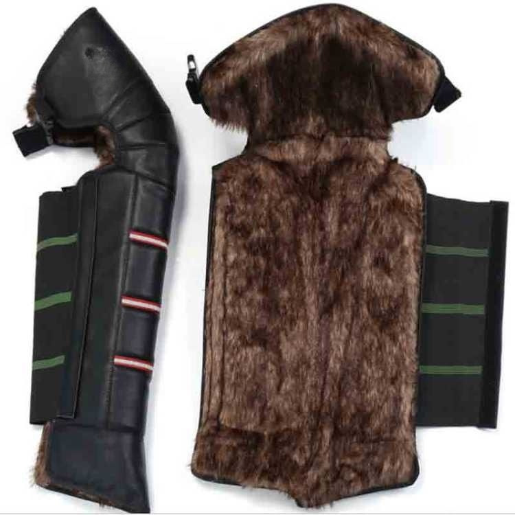 Picture of Winter kneecap motorcycle kneecap electric car cycling men's and women's leggings windproof cold-proof outer wear thickened warm riding