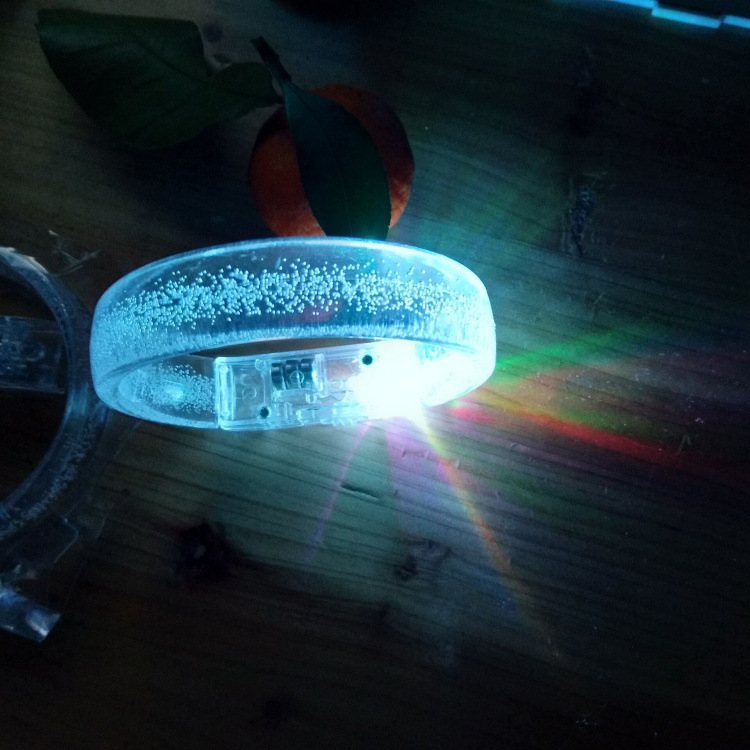 Picture of Concert Luminous Bracelet Acrylic Led Flash Bracelet Support Fluorescent Bracelet Event Cheering Props Logo
