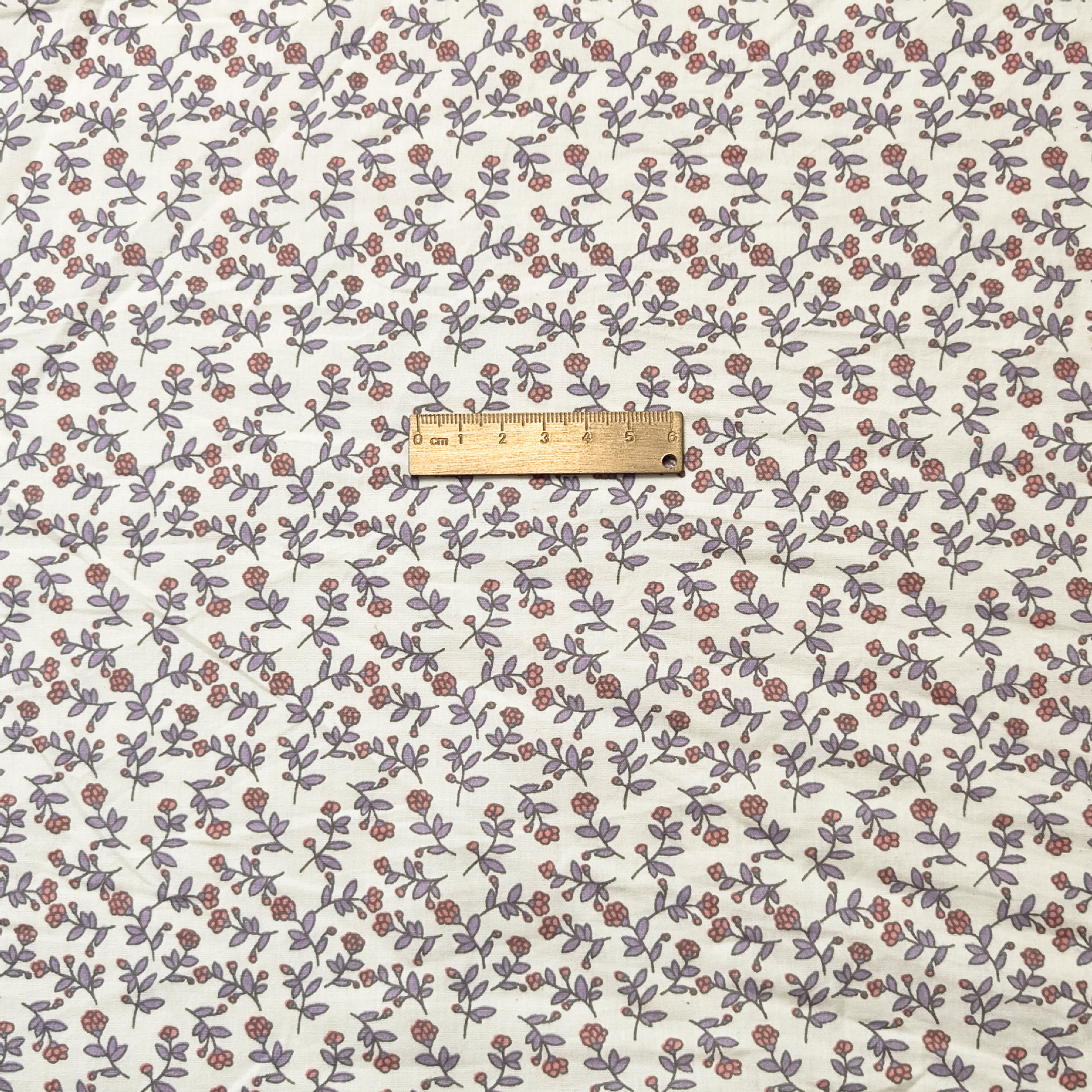 Picture of Spring and Summer Cut Flower Fabric Small Fresh Polka Dot Gypsophila Jacquard Plant Print Dress Children's Clothing Home Boutique