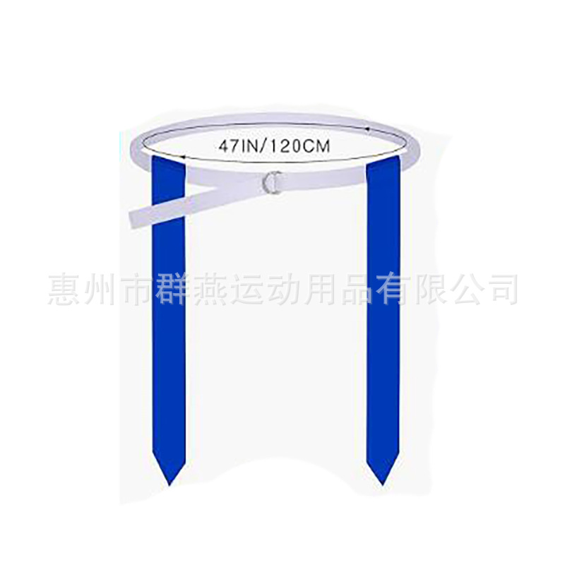 Picture of Waist flag suit rugby ribbon FlagFootballBelt outdoor sports non-collision touchdown confrontation training