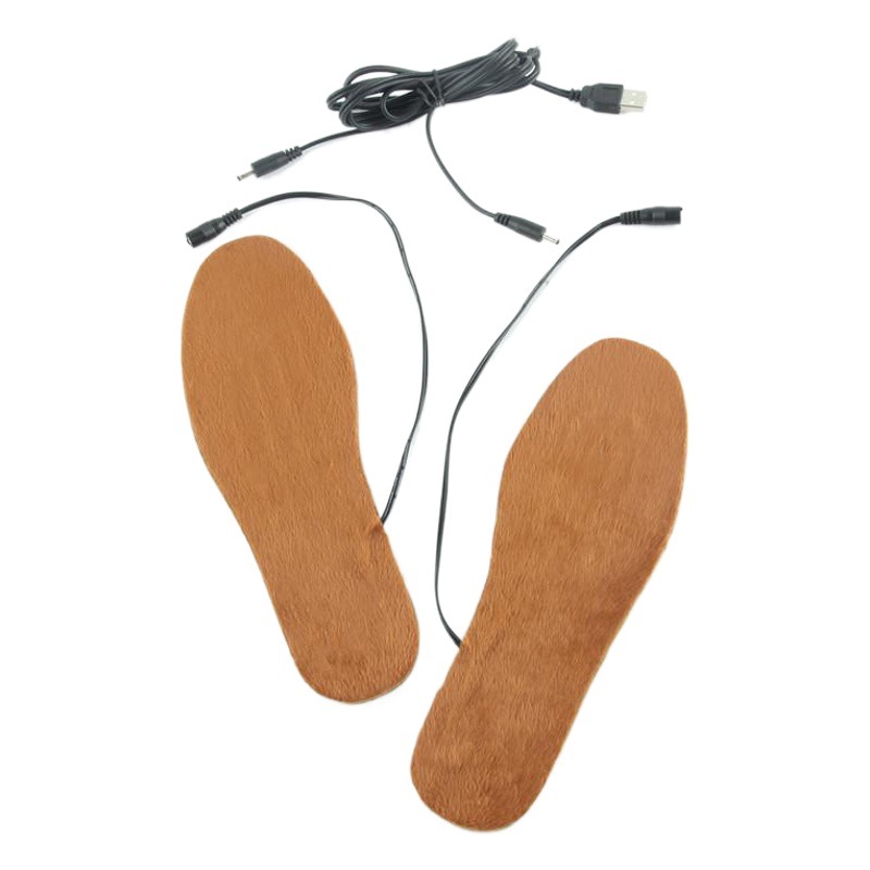 Picture of Hot USB heating insole for men and women, heating size can be cut, foot warmer supplies, electric heating shoes, foot warmer