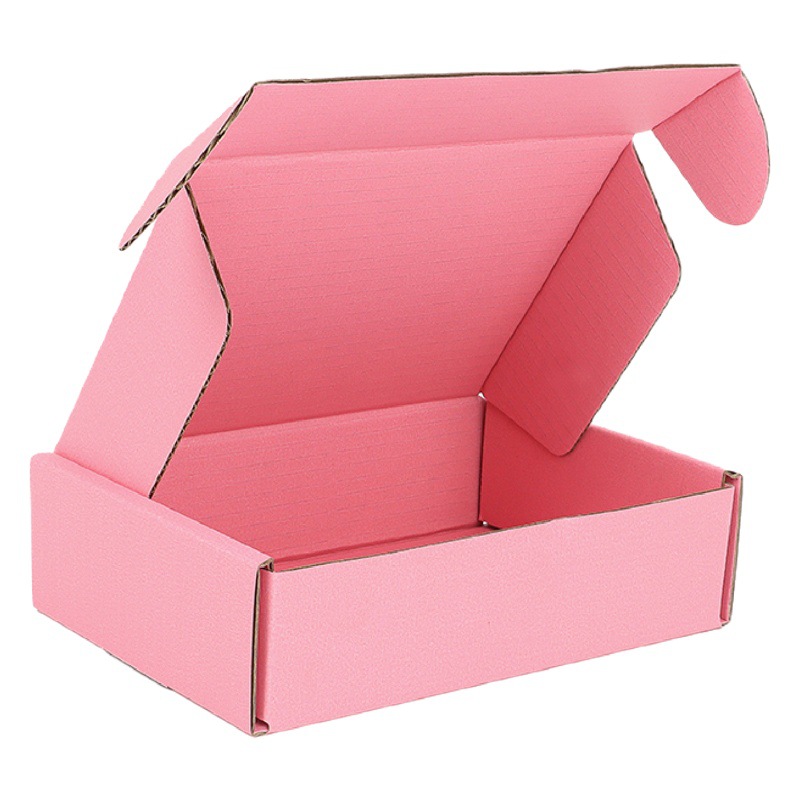 Customized Extra-Hard Airplane Boxes in Stock, Custom-Made Square Color Boxes, Express Delivery Boxes, White High-End Packaging Boxes, Small Batches