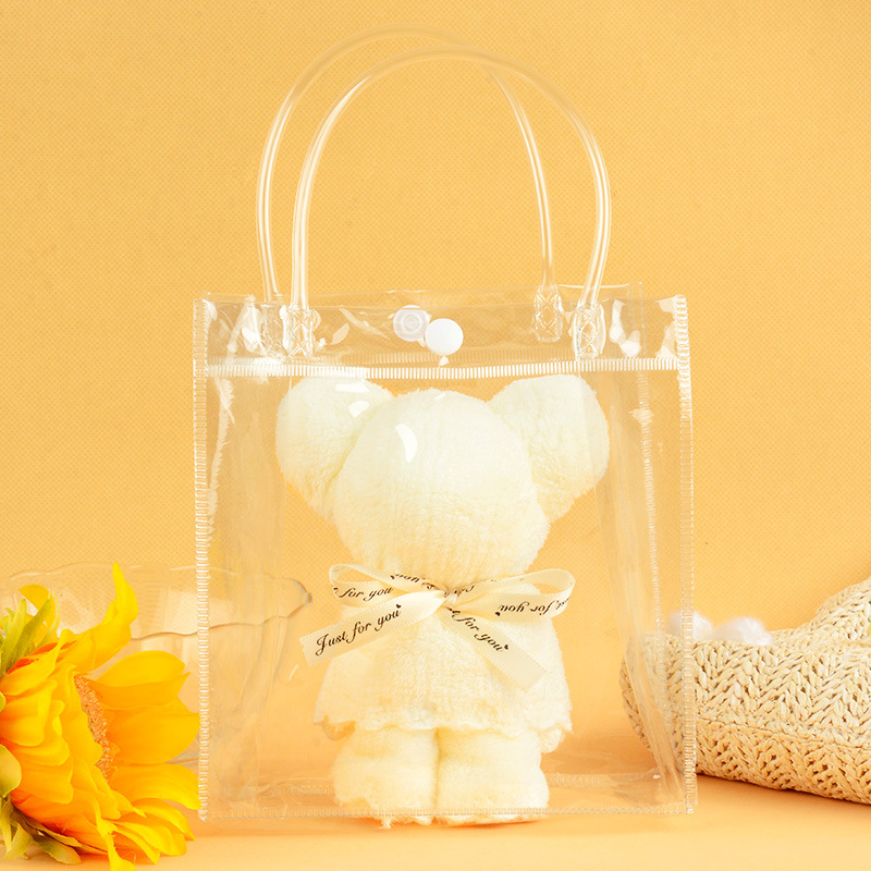 Picture of Coral fleece creative towel bear companion gift wedding birthday holiday business graduation gift wholesale