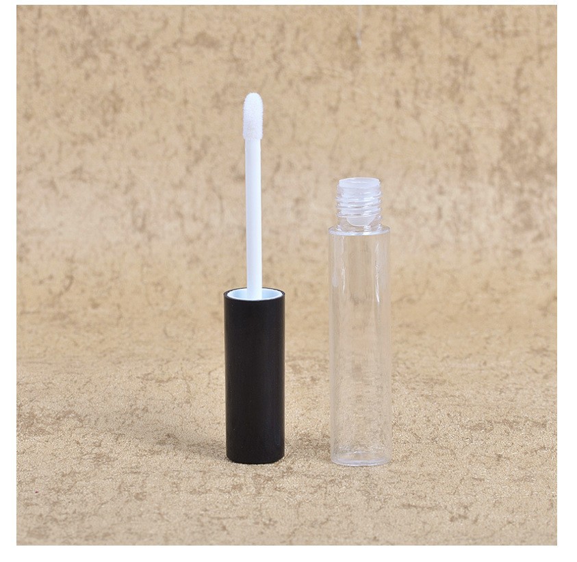 Picture of 10ml transparent fine mascara brush empty bottle growth liquid eyeliner empty tube makeup bottle sample with brush head
