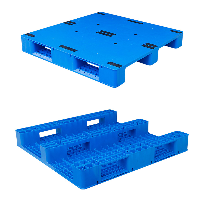 Picture of Manufacturers plastic pallet 1210 flat Sichuan shelf pallet card pallet cushion warehouse pallet moisture-proof storage logistics pallet