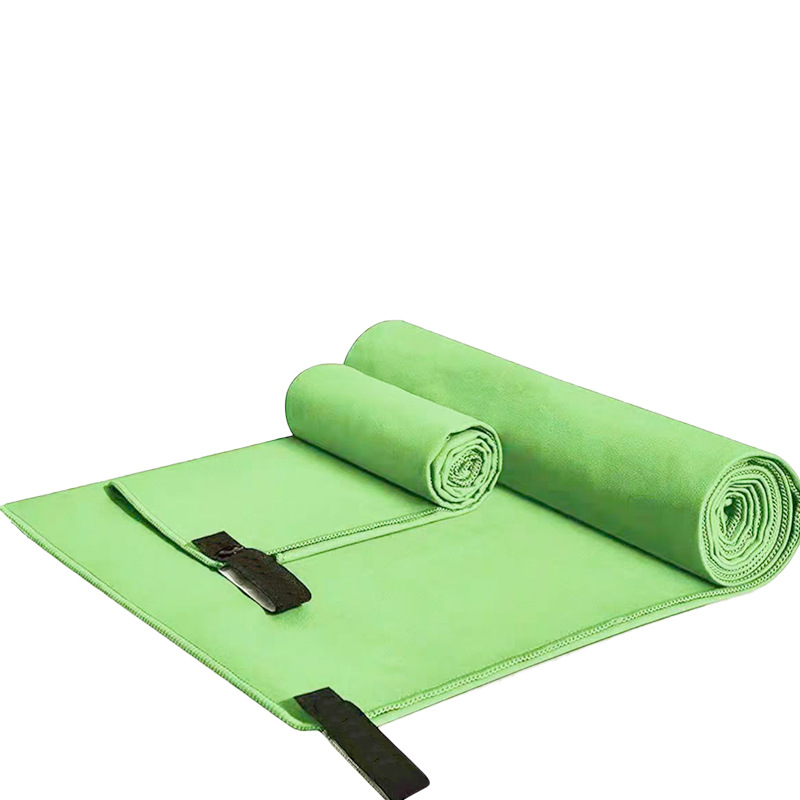 Picture of Quick-Drying Beach Towel Multi-Color Portable Quick-Drying Fitness Sports Towel Outdoor Beach Towel Mesh Bag