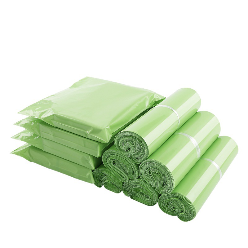 Aocado Green Express Bag Packing Thickened Clothing Clothing Packaging Bag Logistics Packaging Bag Destruction Bag Customization
